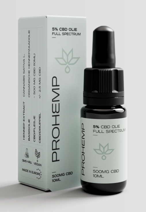 CBD olie 5% Full Spectrum 10 ml