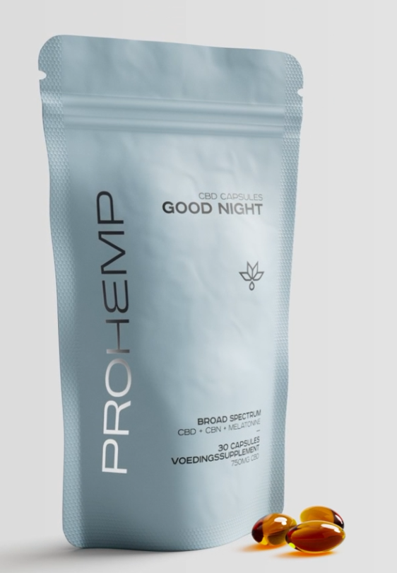 Good Night CBD + Melatonine Capsules 30x