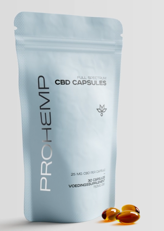 CBD Capsules 25 mg 30x