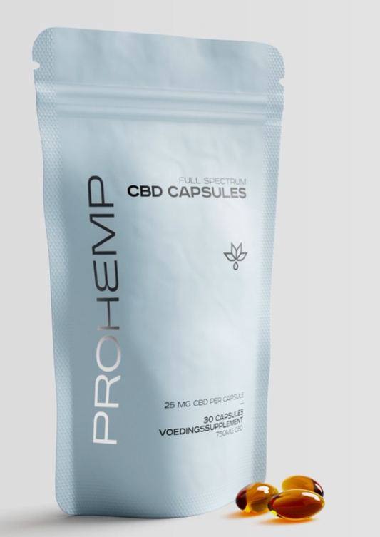 CBD Capsules 25 mg 30x
