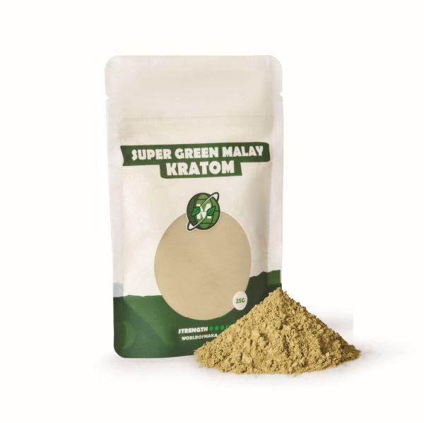 MAKA – KRATOM SUPER GREEN MALAY – 25 GRAM