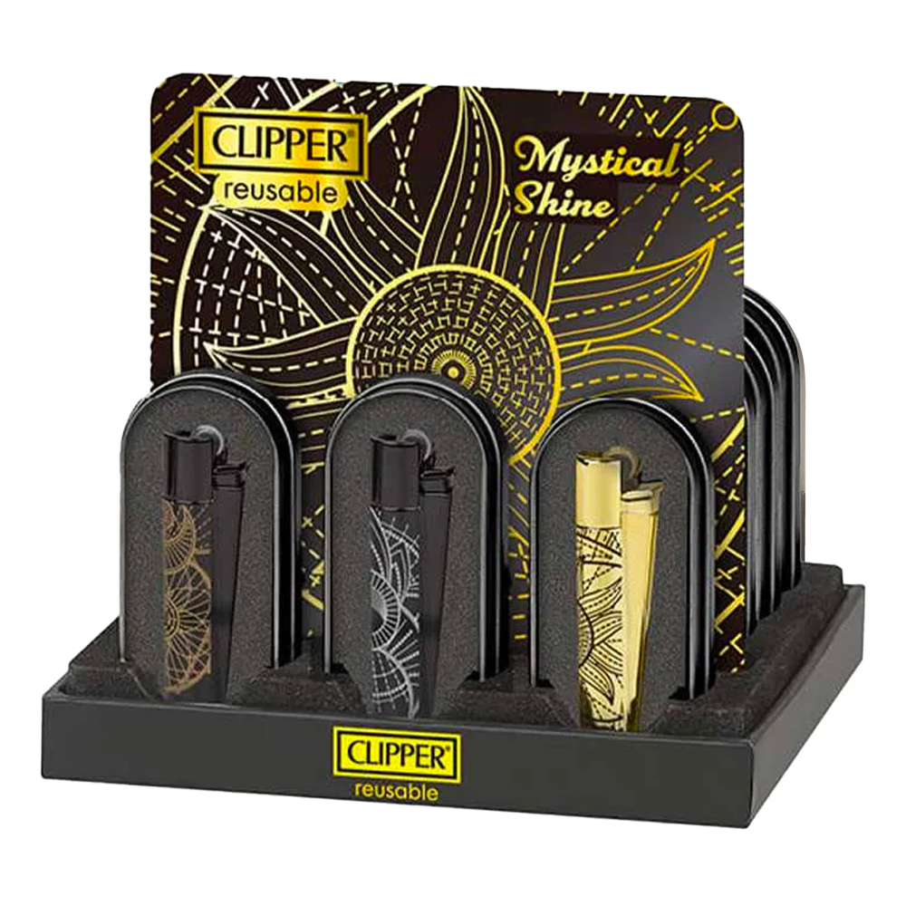 Clipper Metal Lighters Mystical Shine