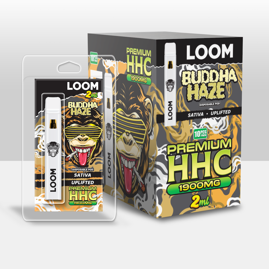 LOOM HHC Buddha Haze 1900 mg 2 ml Disposable