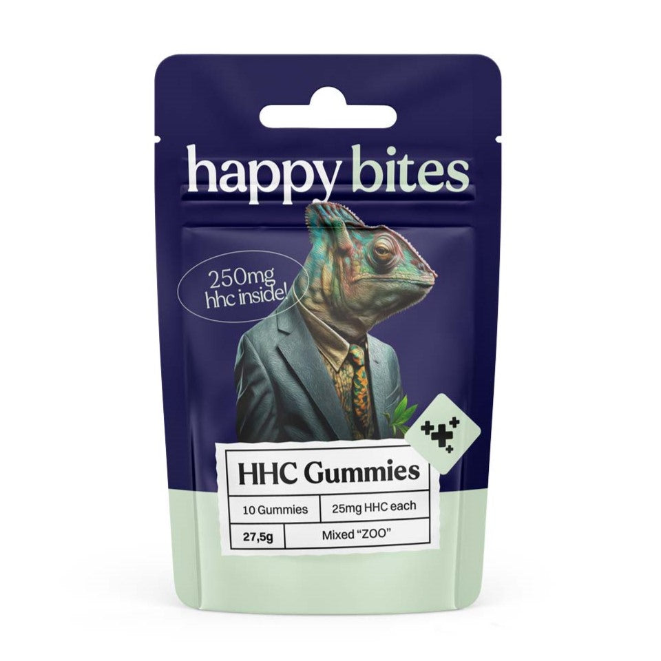 Happy Bites HHC Gummies Mixed "Zoo