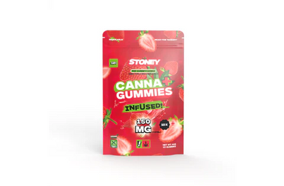 Stoney THC Gummies Strawberry  10 stuks 0,2%