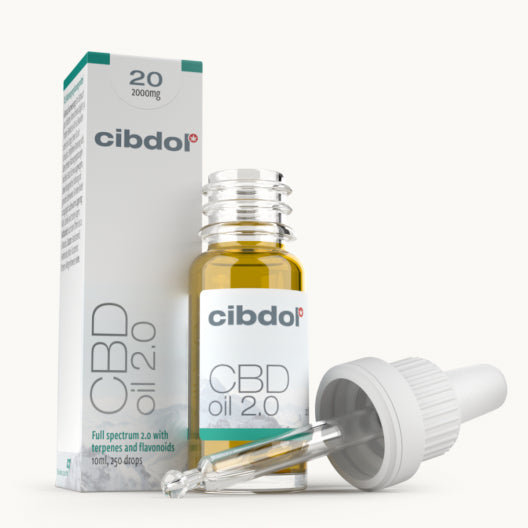 Cibdol CBD-olie 2.0 20% (2000mg)