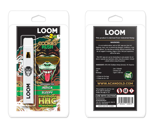 LOOM Cookies Kush (Indica) 1900 mg (2 ml)