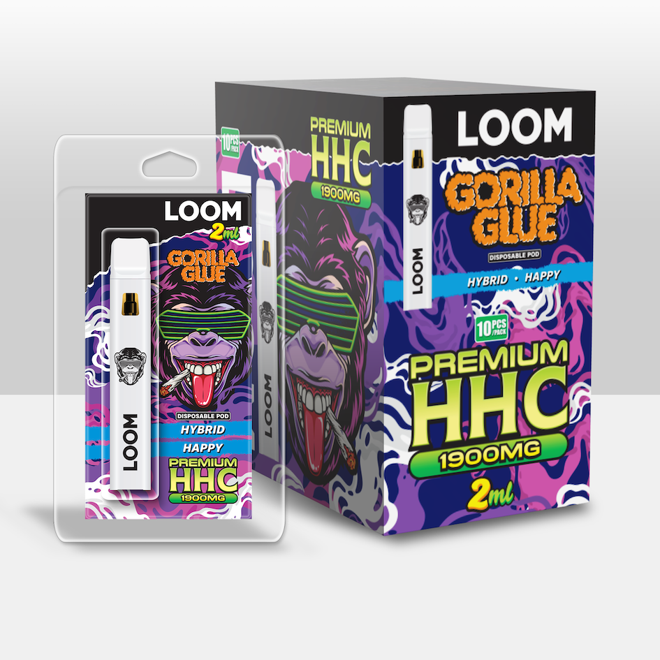 LOOM HHC Gorilla Glue 1900 mg 2 ml Disposable