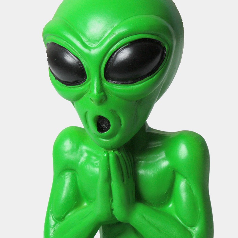 GREEN ALIEN ASHTRAY