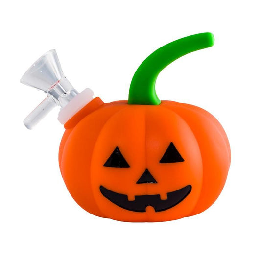 Silicone Bong Pumpkin Orange