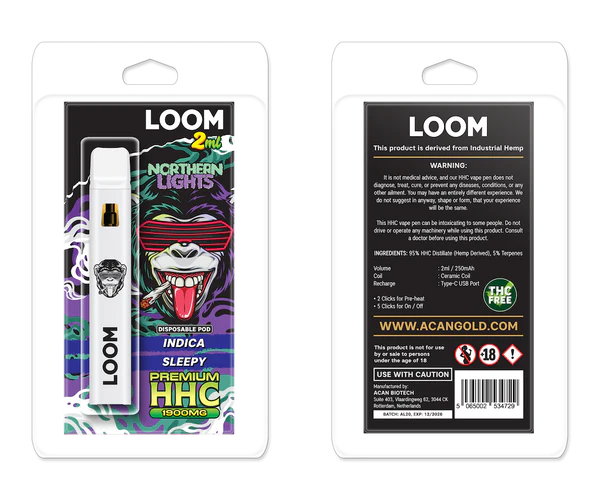 LOOM Northern Light (Indica) 1900 mg (2 ml)