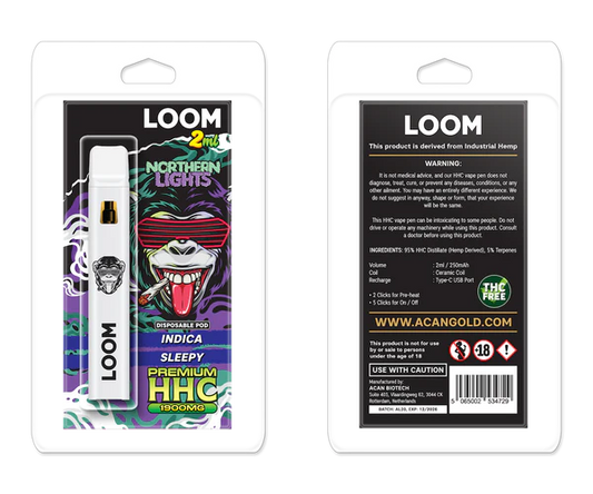 LOOM Northern Light (Indica) 1900 mg (2 ml)