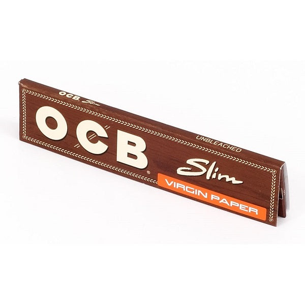 OCB – UNBLEACHED VIRGIN SLIM KING SIZE PAPERS