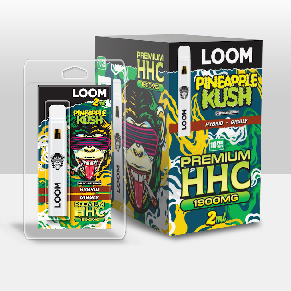 LOOM HHC Pineapple Kush 1900 mg 2 ml Disposable