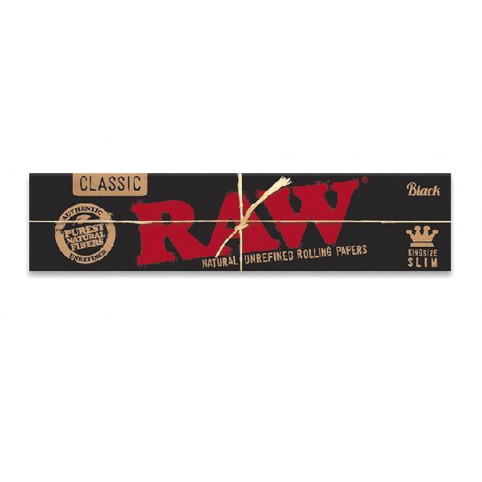 RAW black kingsize slim