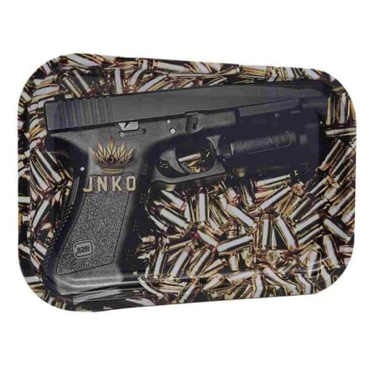 Rolling Tray XXL | 29x19cm | Luxury Art Series Gun Art