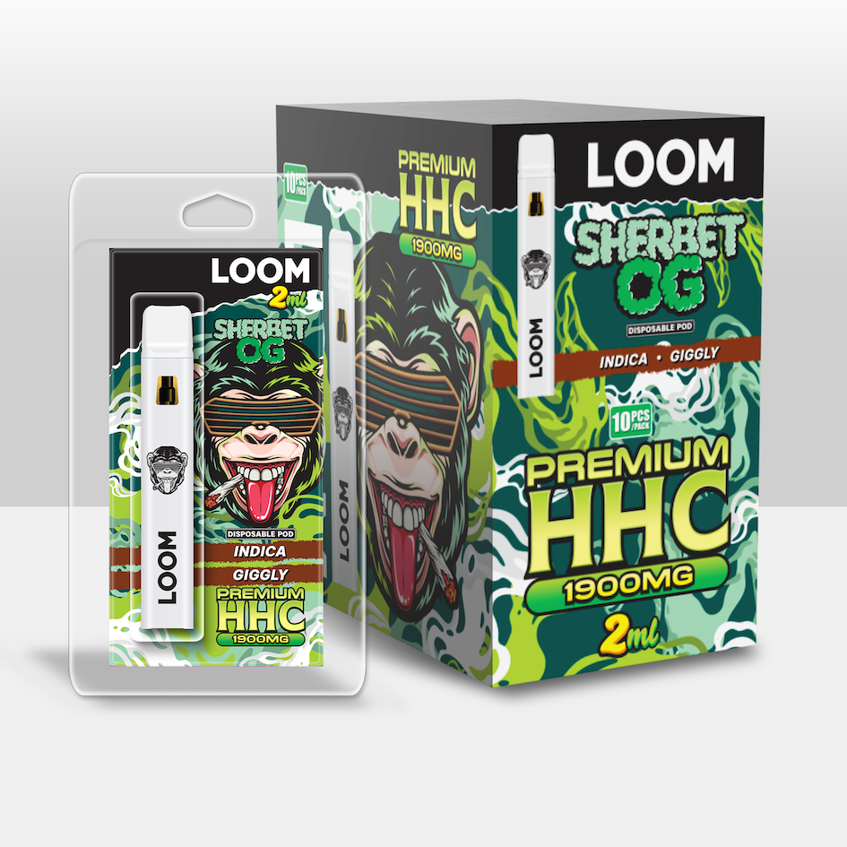 LOOM HHC Sherbet OG 1900 mg 2 ml Disposable