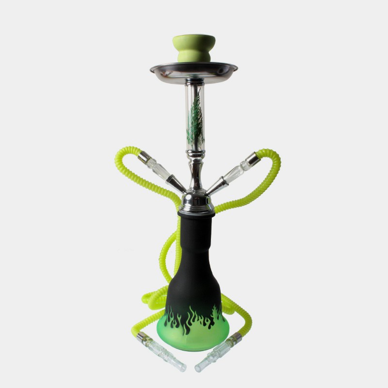 SHISHA MONSTER 50CM - 2 HOSES - GREEN