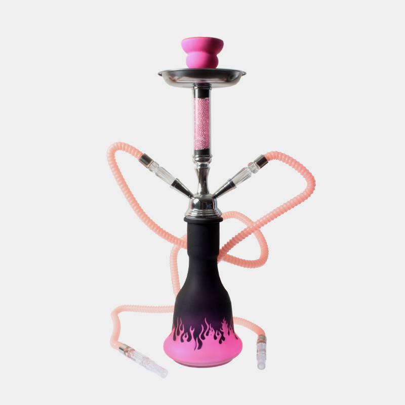 SHISHA MONSTER 50CM - 2 HOSES - PINK