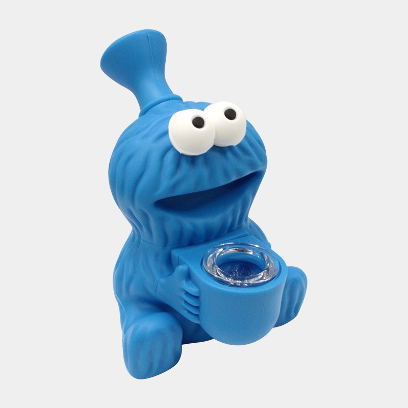 SILICONE BONG - COOKIE Monster