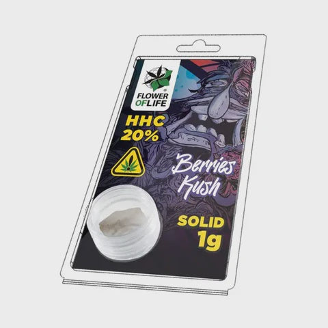 HHC SOLID 20% BERRIES KUSH 1g