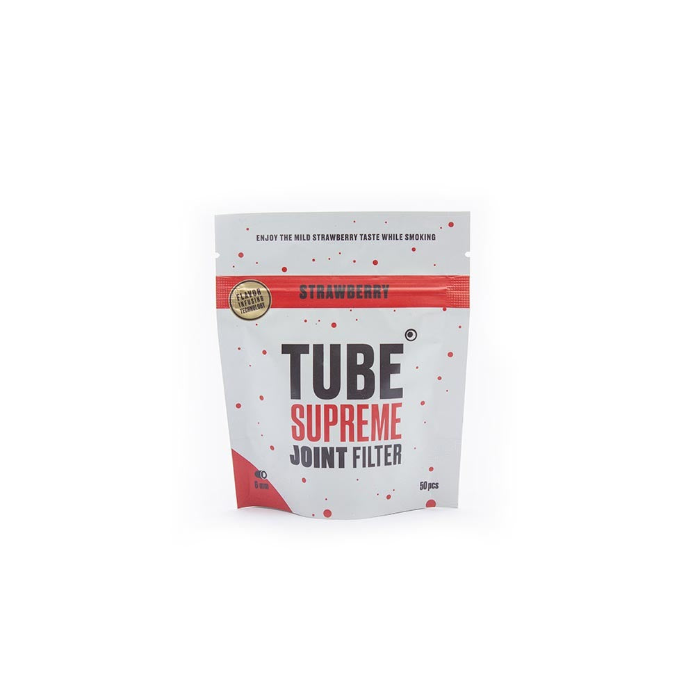 Tube supreme joint filter 6mm Strawberry