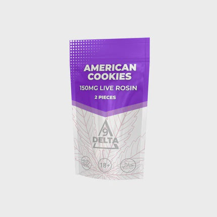 Live Rosin American Cookies CBD 150 mg THC 0,2% 2pcs