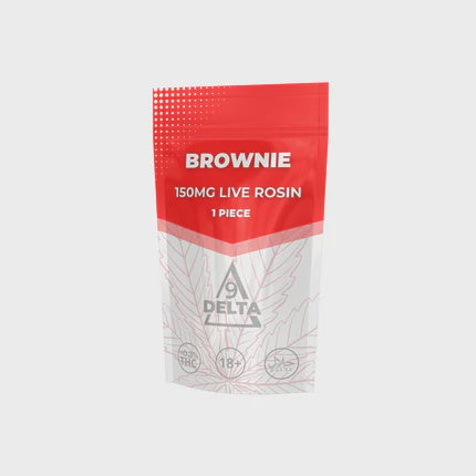 Live Rosin Brownie CBD 150 mg THC 0,2% 1pc