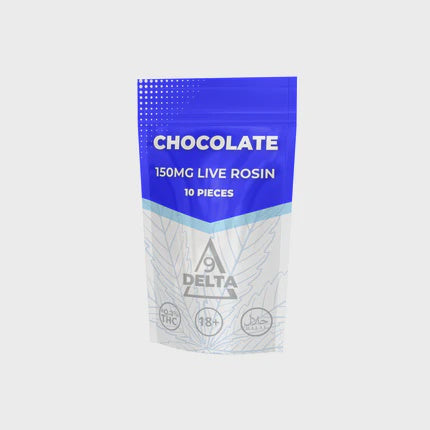 Live Rosin Chocolate CBD 150 mg THC 0,2% 10pcs