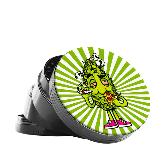 Metal Grinder Best Buds Pizza 4 Parts – 50mm