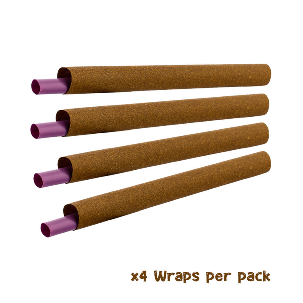 Hemparillo Hemp Wraps vanillie x4 Blunts