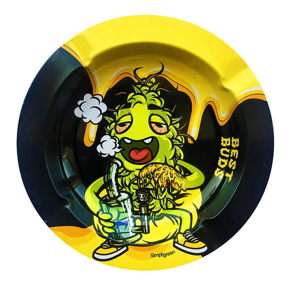 BEST BUDS – DAB-ALL-DAY METAL ASHTRAY