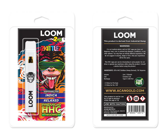 LOOM Zkittels (Indica) 1900 mg (2 ml)